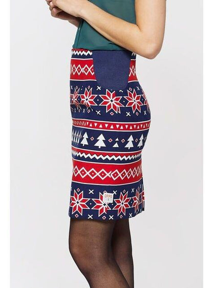 Traje Navideño Azul “Nordic Noelle“ para mujer - Opposuits - Opposuits | Funidelia