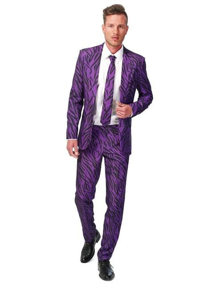 Traje Morado “Pimp Tiger“ - Suitmeister - Opposuits | Funidelia