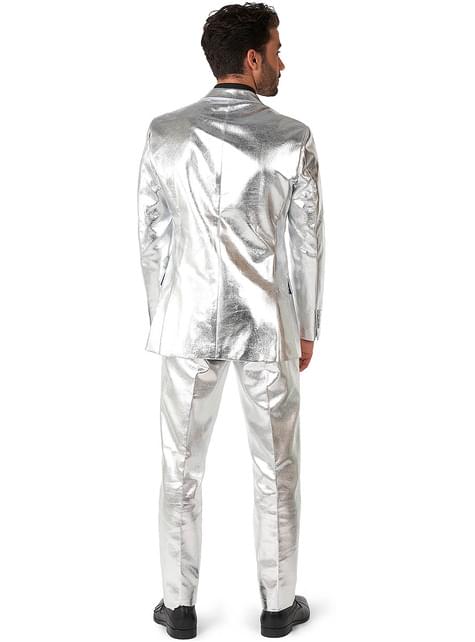 Traje plateado “Shiny silver“ - Opposuits - Opposuits | Funidelia