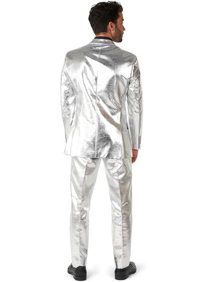 Traje plateado “Shiny silver“ - Opposuits - Opposuits | Funidelia