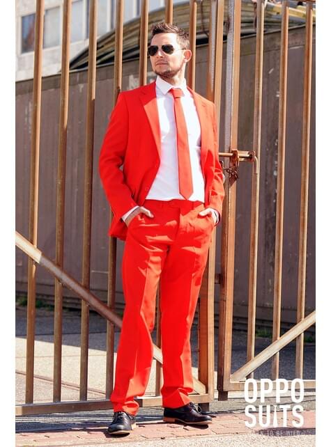 Traje Rojo “Red Devil“ - Opposuits - Opposuits | Funidelia