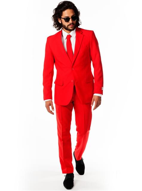 Traje Rojo “Red Devil“ - Opposuits - Opposuits | Funidelia
