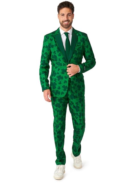 Traje San Patricio “ St Pats Green“ - Suitmeister