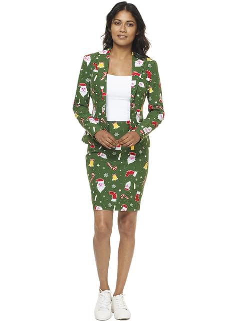 Traje Navideño Verde “Santababe“ para mujer - Opposuits - Opposuits | Funidelia