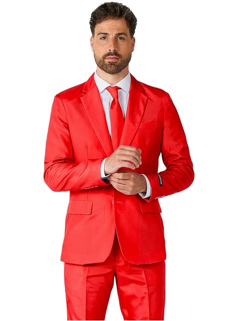 Traje Rojo - Suitmeister - Opposuits | Funidelia