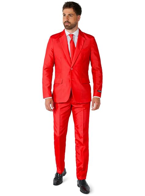 Traje Rojo - Suitmeister - Opposuits | Funidelia