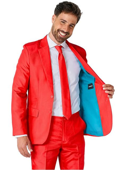 Traje Rojo - Suitmeister - Opposuits | Funidelia