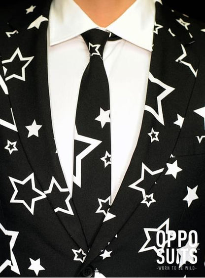 Traje Negro con Estrellas “Starring“ - Opposuits