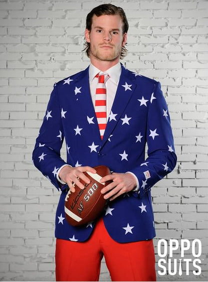 Traje de la Bandera de USA “Stars and Stripes“ - Opposuits - Opposuits | Funidelia