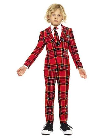 Traje estampado escocés “Lumberjack“ para niño - Opposuits - Opposuits | Funidelia