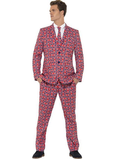 Traje con diseño de Banderas de Reino Unido “Union Jack“ - Smiffys | Funidelia