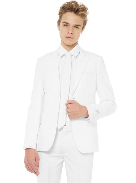 Traje Blanco “White Knight“ para adolescente - Opposuits - Opposuits | Funidelia