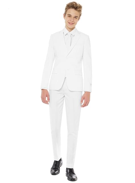 Traje Blanco “White Knight“ para adolescente - Opposuits - Opposuits | Funidelia