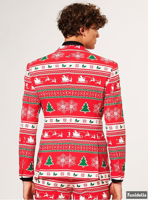 Traje Navideño Rojo “Wonderland“ - Opposuits - Opposuits | Funidelia