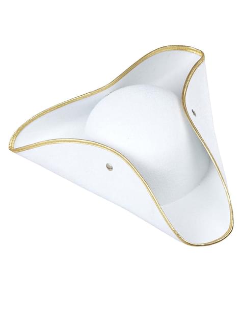 Tricornio blanco