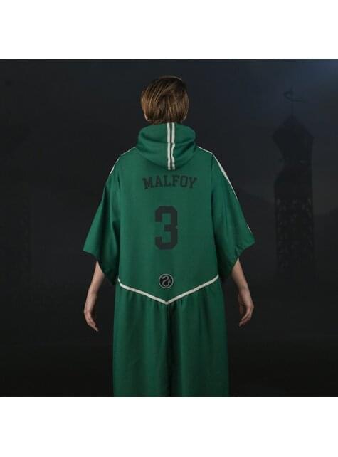 Túnica de Quidditch Slytherin infantil (Réplica oficial Collectors) - Harry Potter - Cinereplicas | Funidelia