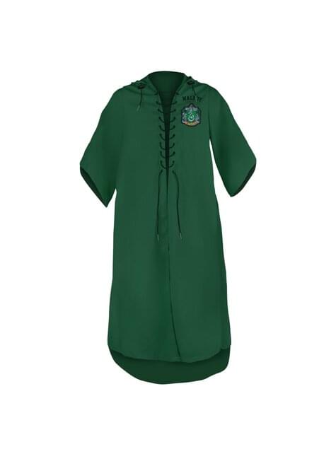Túnica de Quidditch Slytherin infantil (Réplica oficial Collectors) - Harry Potter - Cinereplicas | Funidelia