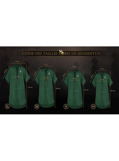 Túnica de Quidditch Slytherin infantil (Réplica oficial Collectors) - Harry Potter - Cinereplicas | Funidelia