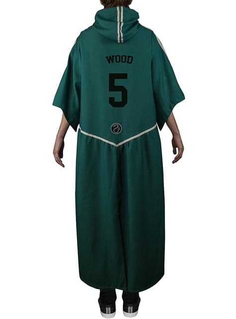 Túnica de Quidditch Slytherin infantil (Réplica oficial Collectors) - Harry Potter - Cinereplicas | Funidelia