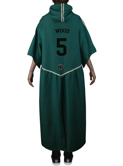 Túnica de Quidditch Slytherin infantil (Réplica oficial Collectors) - Harry Potter - Cinereplicas | Funidelia