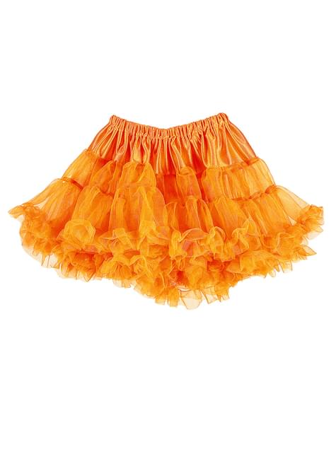 Tutú naranja neón mujer - Widmann | Funidelia