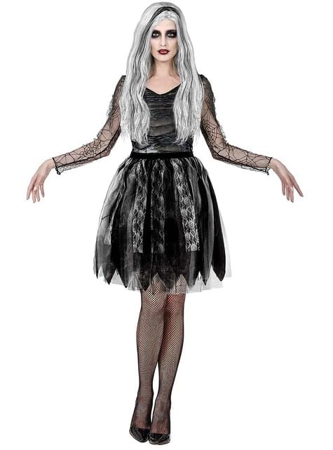 Tutú negro Halloween para mujer - Widmann | Funidelia