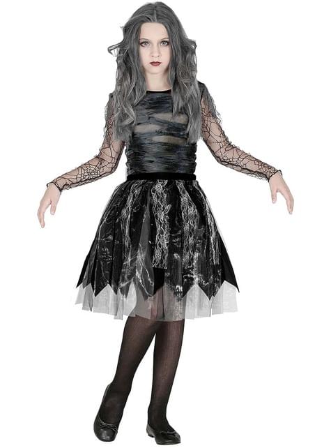 Tutú negro Halloween para niña - Widmann | Funidelia