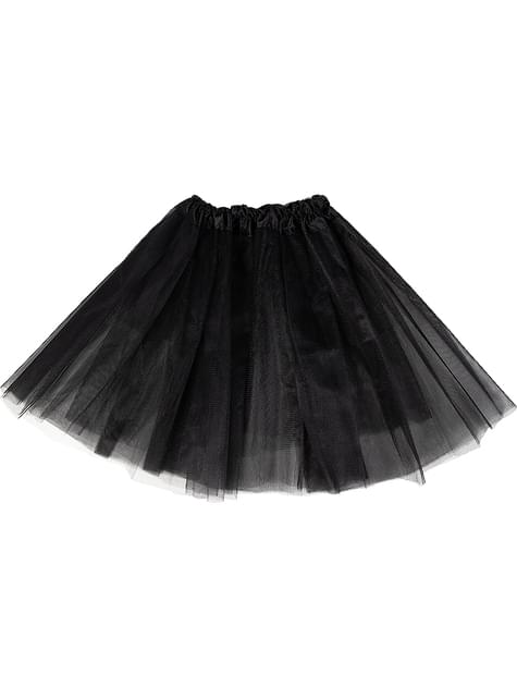 Tutú negro para mujer - Funiglobal | Funidelia