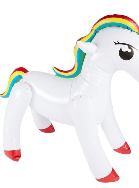 Unicornio hinchable de 90 cm