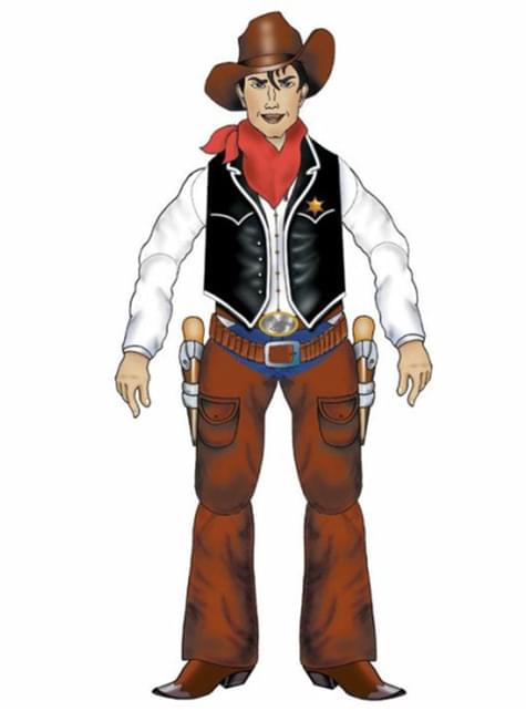 Vaquero decorativo articulado