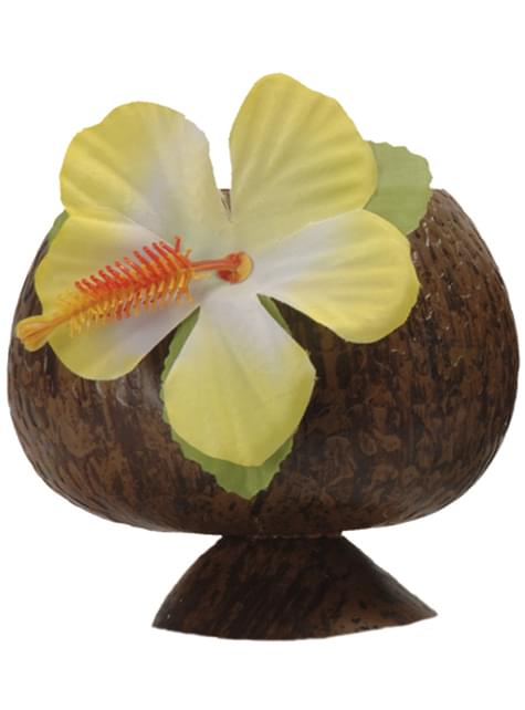 Vaso de coco hawaiano - Boland | Funidelia