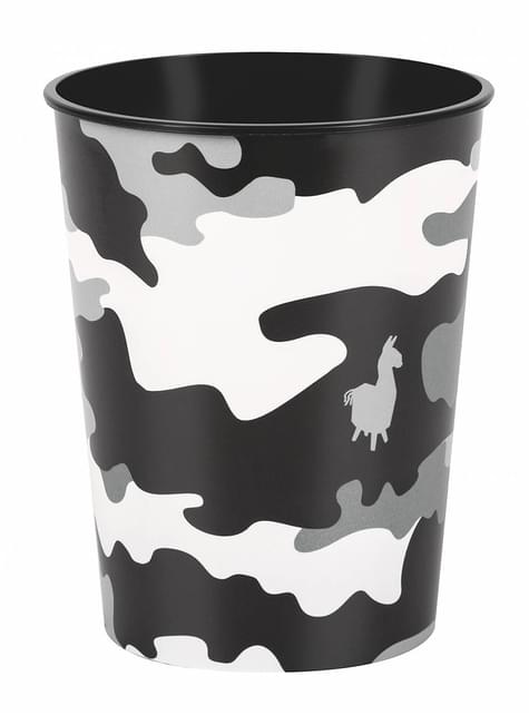 Vaso de plástico duro de Fortnite de camuflaje