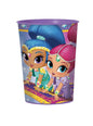 Vaso de plástico duro de Shimmer y Shine - AMSCAN | Funidelia