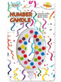 Vela de Cumpleaños Confeti Número 0 - Guirca | Funidelia