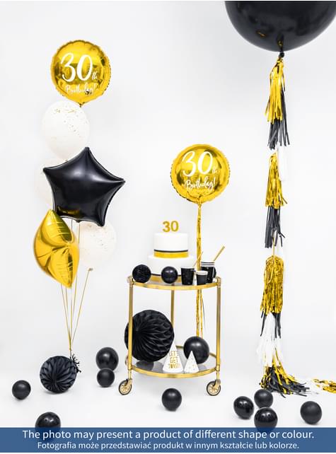 Vela de cumpleaños dorada número 4