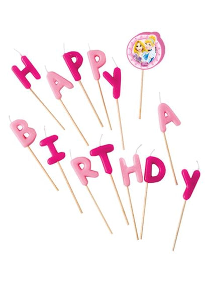 Velas Happy Birthday Disney Princess - Procos | Funidelia
