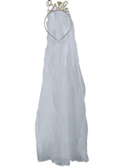 Velo con diadema Bride - Guirca | Funidelia