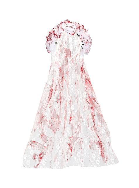 Velo de novia zombie para mujer