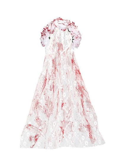 Velo de novia zombie para mujer