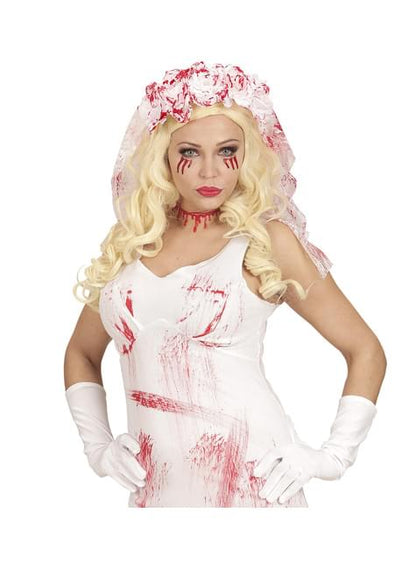 Velo de novia zombie para mujer