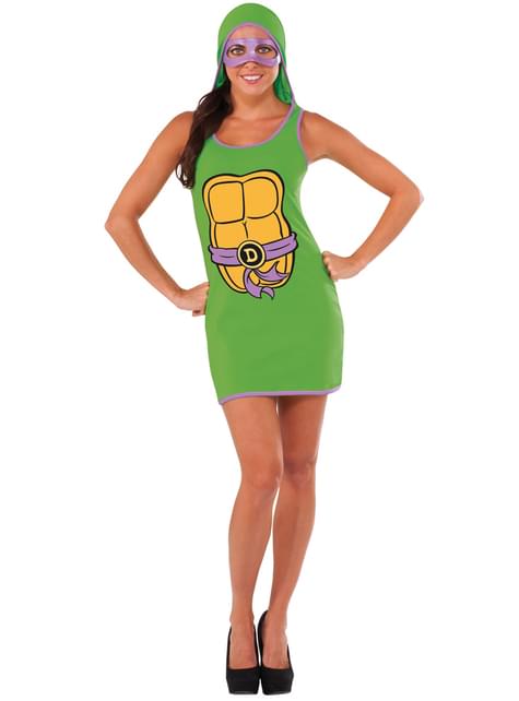Vestido de Donatello Las Tortugas Ninja para mujer
