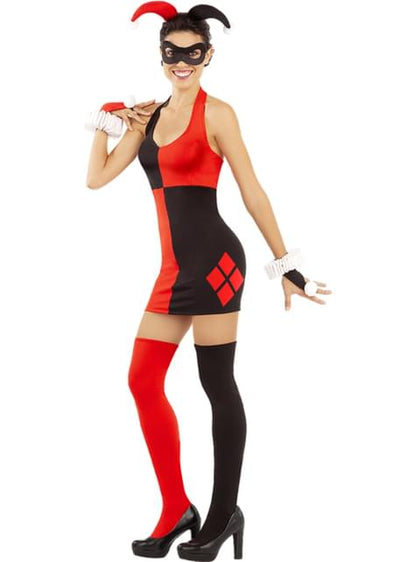Vestido de Harley Quinn talla grande - Funiglobal | Funidelia