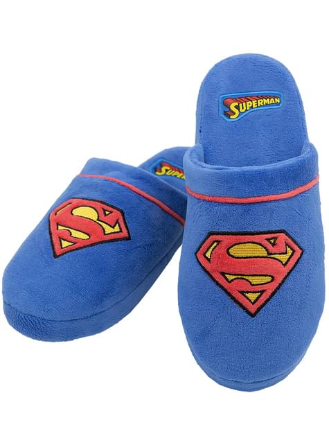 Zapatillas de estar por casa Superman para adulto - Funiglobal | Funidelia
