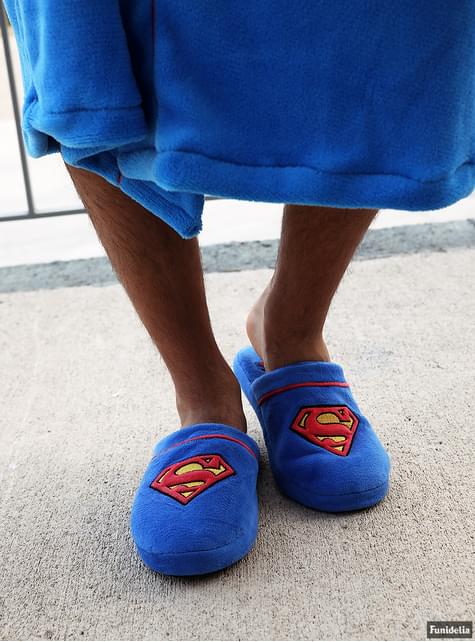 Zapatillas de estar por casa Superman para adulto - Funiglobal | Funidelia