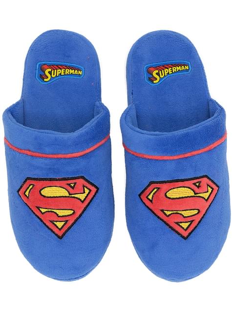 Zapatillas de estar por casa Superman para adulto - Funiglobal | Funidelia