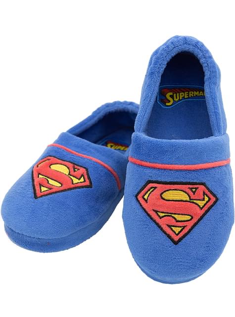 Zapatillas de estar por casa Superman para niños - Funiglobal | Funidelia