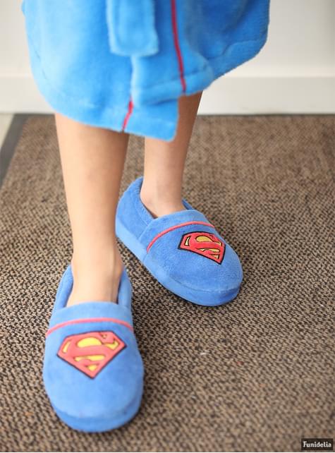 Zapatillas de estar por casa Superman para niños - Funiglobal | Funidelia