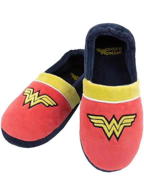 Zapatillas de estar por casa Wonder Woman para niña - Funiglobal | Funidelia